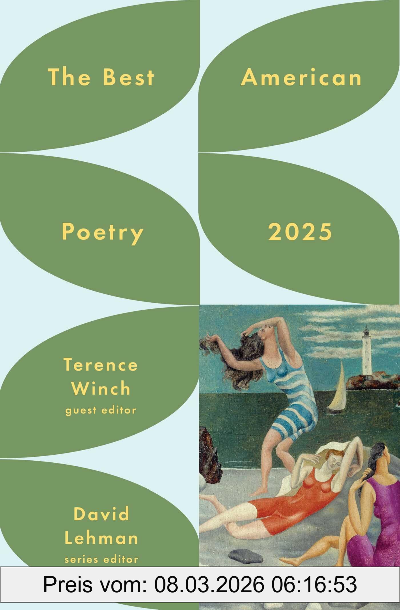 David Lehman The Best American Poetry 2025 (The Best American Poetry Series)