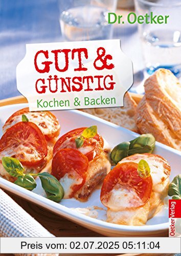 Die Buchhandlung in Oelde hat das Buch Gut & günstig - Kochen und backen