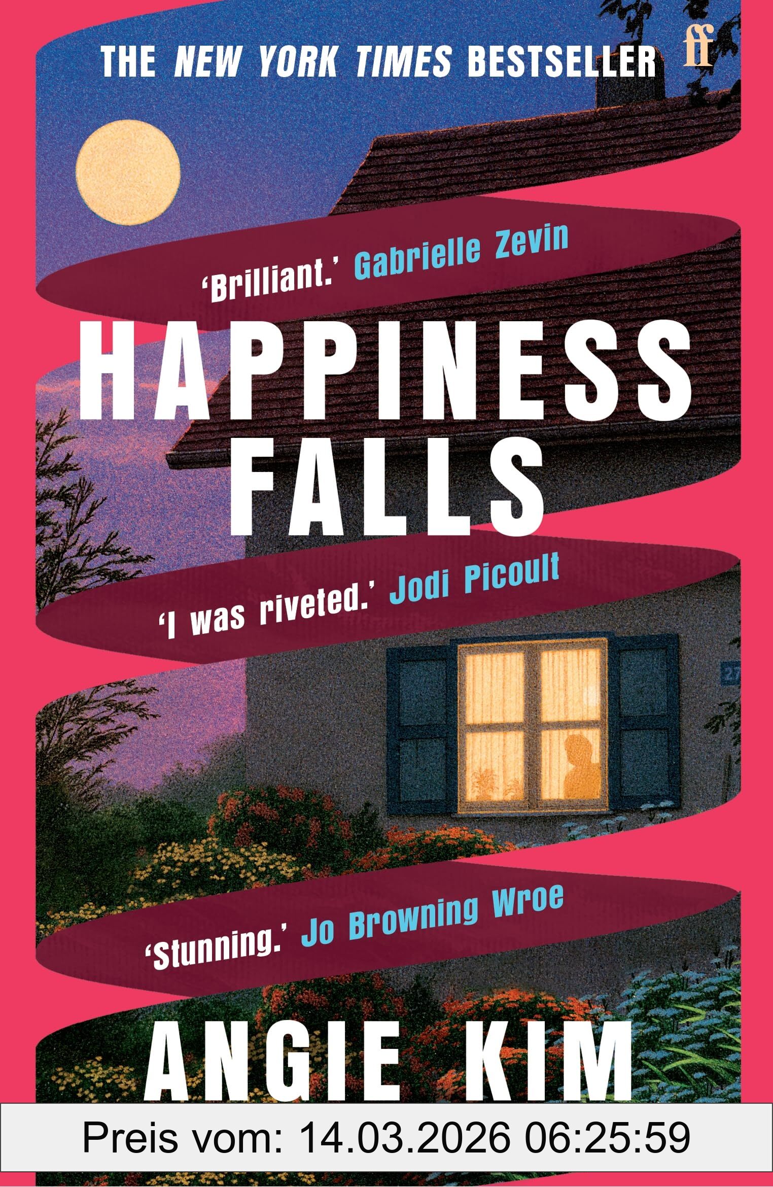 Angie Kim Happiness Falls, 'I Loved This Book.' Gabrielle Zevin