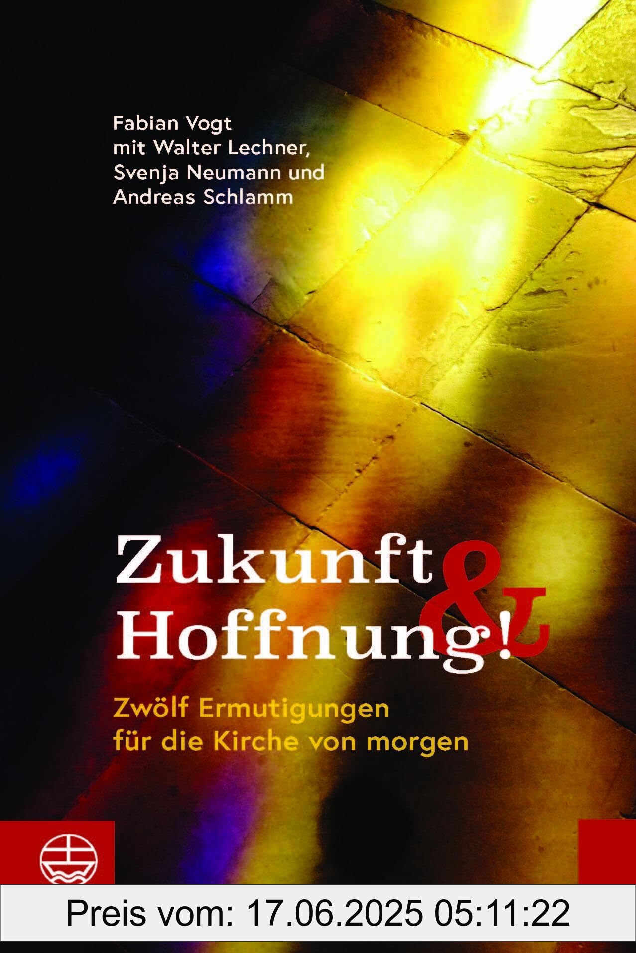 Brand : Evangelische Verlagsansta, Binding : paperback, Edition : 1, Label : Zukunft und Hoffnung! : Zwölf Ermutigungen für die Kirche von morgen, medium : paperback, numberOfPages : 88, publicationDate : 2024-11-22, languages : german, ISBN : 3374077773