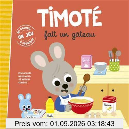 Timoté fait un gâteau