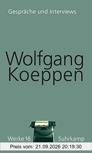 Werke in 16 Bänden: Band 16: Gespräche und Interviews