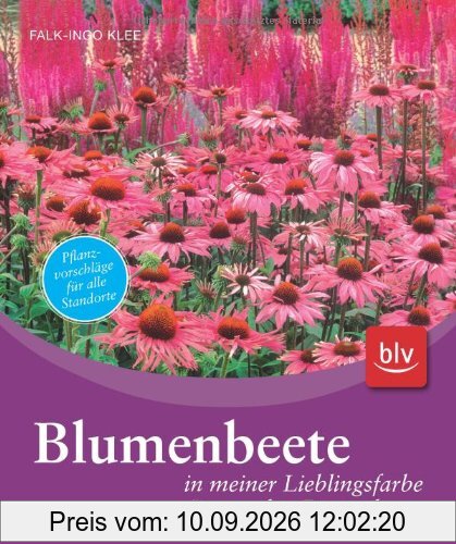 Blumenbeete in meiner Lieblingsfarbe von Januar bis Dezember