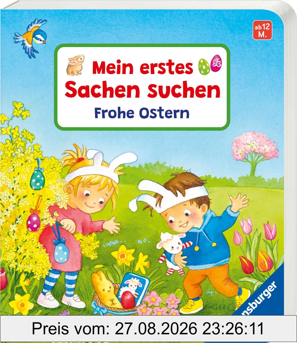 Mein erstes Sachen suchen: Frohe Ostern - Ostergeschenk für Kinder ab 3 Jahren