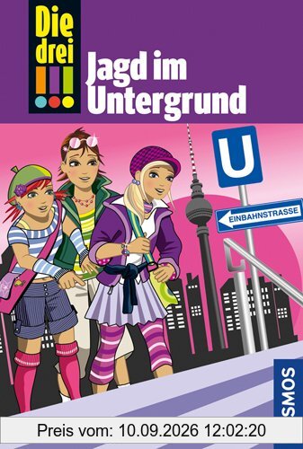 Die drei !!! Jagd im Untergrund (drei Ausrufezeichen)