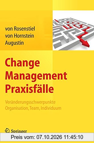 Change Management Praxisfälle: Veränderungsschwerpunkte Organisation, Team, Individuum