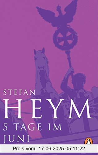 Binding : Taschenbuch, Label : Penguin Verlag, Publisher : Penguin Verlag, medium : Taschenbuch, numberOfPages : 368, publicationDate : 2019-05-13, releaseDate : 2019-05-13, authors : Stefan Heym, ISBN : 3328104283