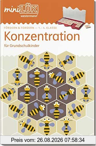 miniLÜK-Übungshefte: miniLÜK: 1./2./3./4. Klasse - Fördern & Fordern: Konzentration (miniLÜK-Übungshefte: Fördern und Fordern)