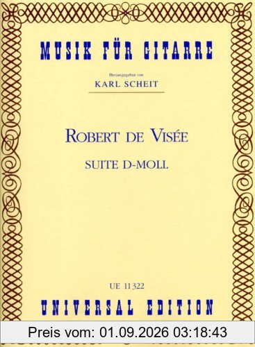 Suite D-Moll: für Gitarre
