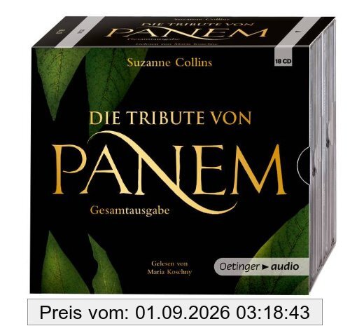 Die Tribute von Panem 1-3 Hörbuch-Gesamtausgabe (18 CD): Gekürzte Lesungen