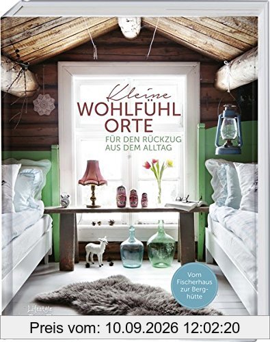 Kleine Wohlfühlorte für den Rückzug aus dem Alltag: Von Land- und Sommerhaus über Hausboot und Fischerkate bis hin zu Mühle und Berghütte.