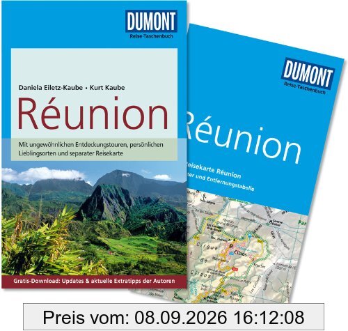 DuMont Reise-Taschenbuch Reiseführer Reunion: mit Online-Updates als Gratis-Download