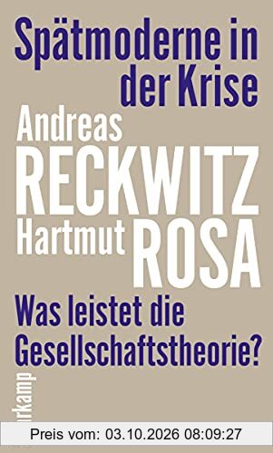 Spätmoderne in der Krise: Was leistet die Gesellschaftstheorie?