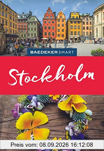 Baedeker SMART Reiseführer Stockholm: Reiseführer mit Spiralbindung inklusive Faltkarte und Reiseatlas