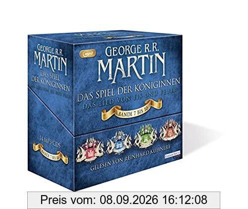 Das Spiel der Königinnen: Die Box: Das Lied von Eis und Feuer - Bände 7 - 10