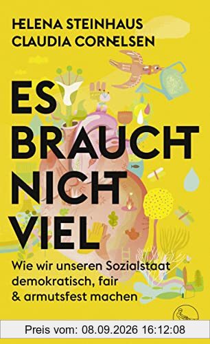 Es braucht nicht viel: Wie wir unseren Sozialstaat demokratisch, fair & armutsfest machen