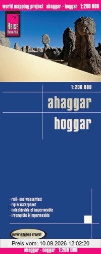 Reise Know-How Landkarte Ahaggar / Hoggar (1:200.000): world mapping project