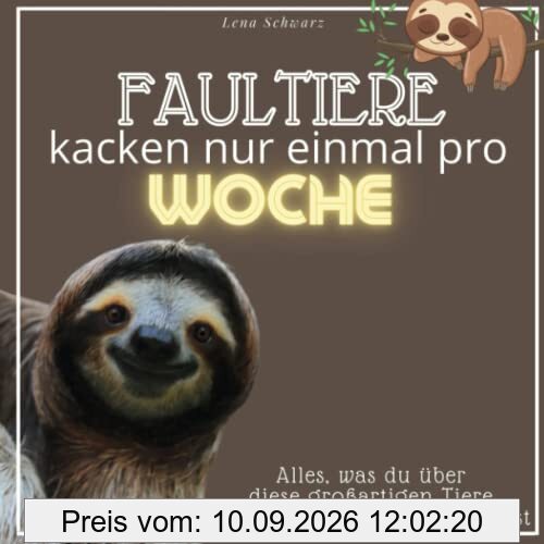 Faultiere kacken nur einmal pro Woche: Alles, was du über diese großartigen Tiere garantiert noch nicht wusstest