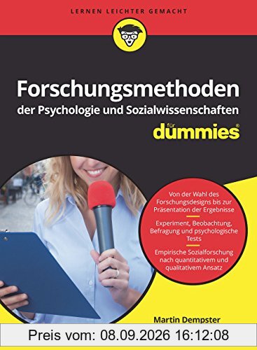 Forschungsmethoden der Psychologie und Sozialwissenschaften für Dummies