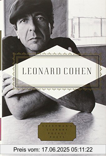 Binding : Gebundene Ausgabe, Label : Everyman's Library, Publisher : Everyman's Library, NumberOfItems : 1, PackageQuantity : 1, medium : Gebundene Ausgabe, numberOfPages : 256, publicationDate : 2011-04-05, releaseDate : 2011-04-05, authors : Leonard Cohen, languages : english, ISBN : 0307595838