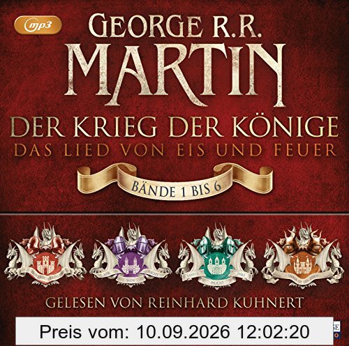 Der Krieg der Könige: Die Box: Das Lied von Eis und Feuer - Bände 1 bis 6