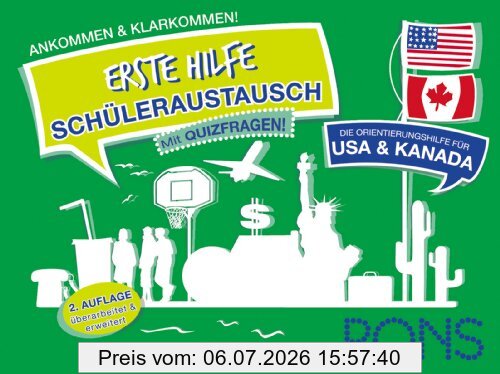 Peter Metschar Pons Erste Hilfe Schüleraustausch Usa Und Kanada, Ankommen Und Klarkommen