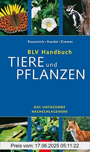 Binding : Taschenbuch, Edition : 1., , Label : BLV Buchverlag, Publisher : BLV Buchverlag, medium : Taschenbuch, numberOfPages : 560, publicationDate : 2004-02-01, authors : Wilhelm Eisenreich, Alfred Handel, Zimmer, Ute E., ISBN : 340516740X