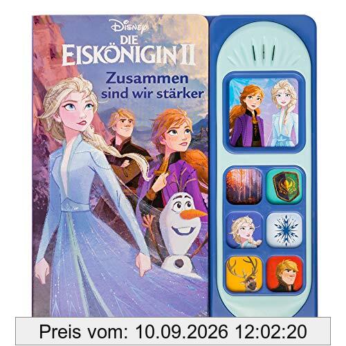 Disney Die Eiskönigin 2 - Interaktives Pappbilderbuch mit 7 zauberhaften Geräuschen für Kinder ab 3 Jahren