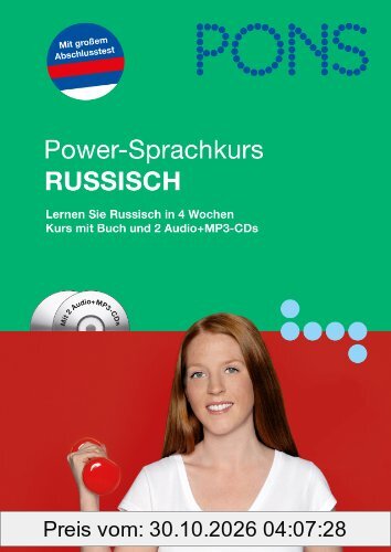 PONS Power-Sprachkurs Russisch: Lernen Sie Russisch in 4 Wochen