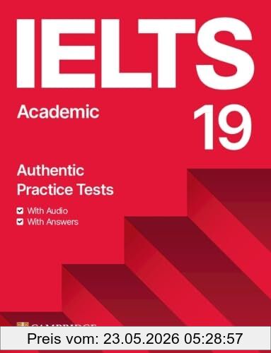 Tbd Ielts 19, Academic Student's Book With Answers With Audio With Resource Bank (Cambridge Ielts Self-study Pack)