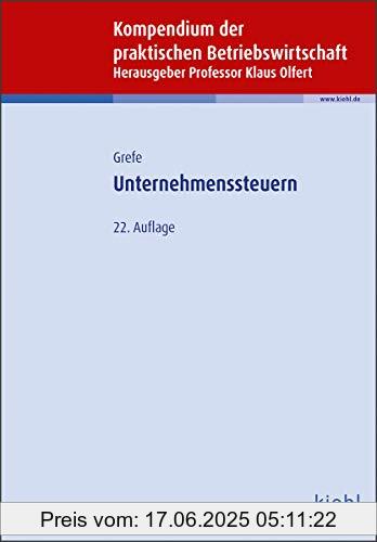 Binding : Taschenbuch, Edition : 22., aktualisierte, Label : NWB Verlag, Publisher : NWB Verlag, medium : Taschenbuch, numberOfPages : 585, publicationDate : 2019-04-10, authors : Cord Grefe, publishers : Klaus Olfert, ISBN : 3470102724