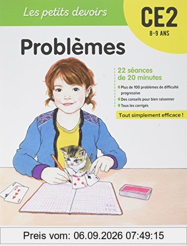 Problèmes CE2, 8-9 ans : 22 séances de 20 minutes