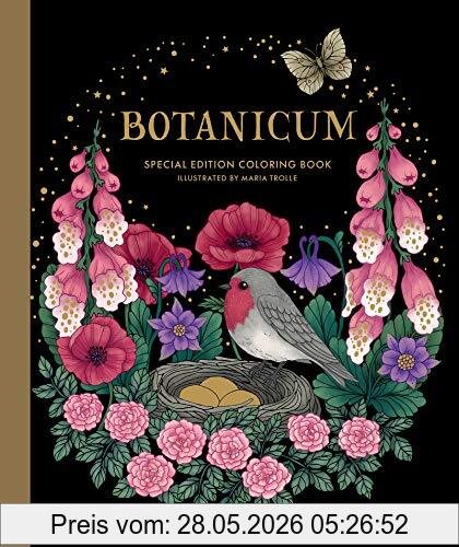 Maria Trolle Botanicum Coloring Book, Special Edition