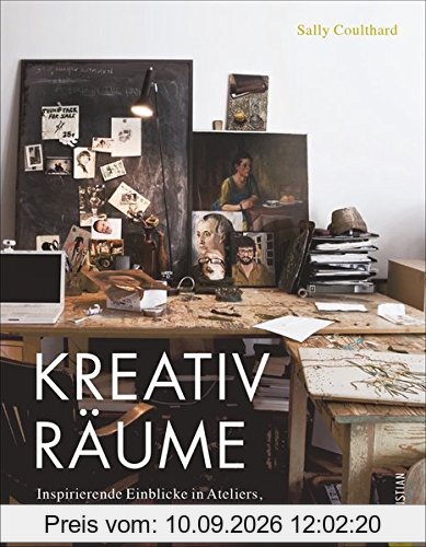 Wohnen und arbeiten: Kreativräume. Einrichtungs- und Dekoideen für Atelier, Studio und Werkstatt. Ein Wohnbuch mit Einrichtungsideen für alle, die kreativ wohnen und inspirativ arbeiten wollen.