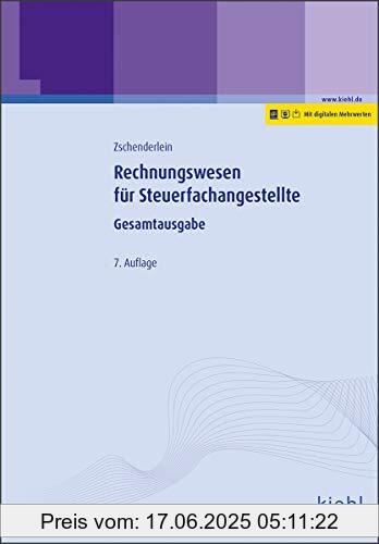Binding : Taschenbuch, Edition : 7., aktualisierte Auflage. Mit digitalen Mehrwerten (Online-Buch, Online-Training + Zusatz-Downloads inklusive)., Label : NWB Verlag, Publisher : NWB Verlag, medium : Taschenbuch, numberOfPages : 713, publicationDate : 2019-06-25, authors : Oliver Zschenderlein, ISBN : 3470643970