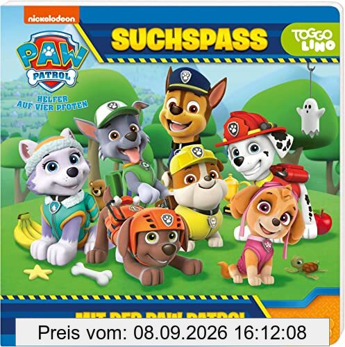 PAW Patrol: Suchspaß mit der PAW Patrol: Buntes Wimmelbuch mit allen Hunden | (ab 3 Jahren)