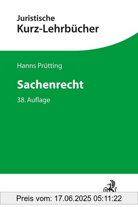 Binding : Taschenbuch, Edition : 38, Label : C.H.Beck, Publisher : C.H.Beck, medium : Taschenbuch, numberOfPages : 458, publicationDate : 2024-02-16, authors : Hanns Prütting, Friedrich Lent, Schwab, Karl Heinz, ISBN : 3406783988