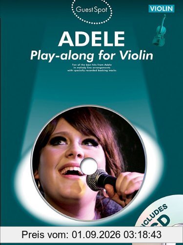 Guest Spot: Adele - Violin: Noten, CD für Violine