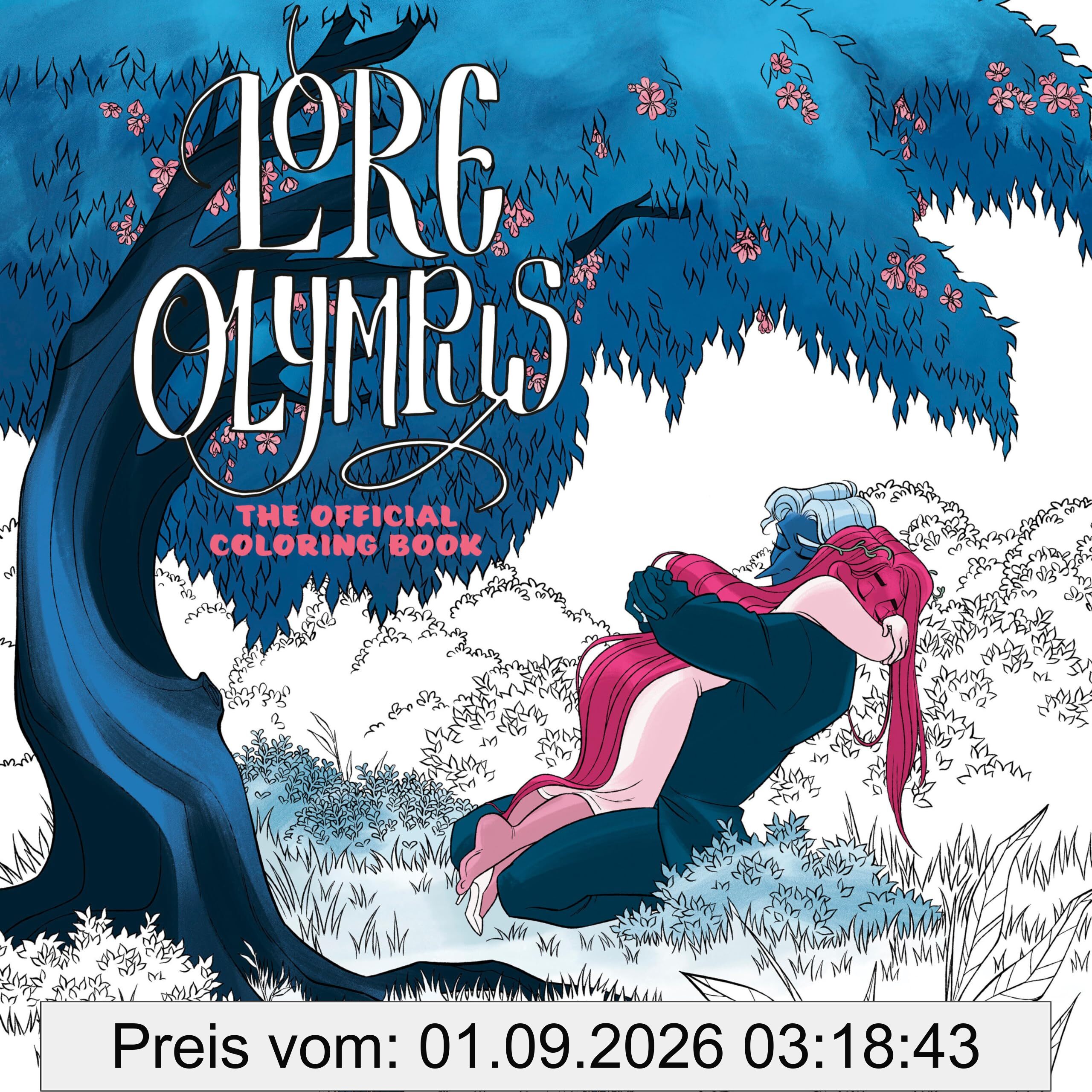 Lore Olympus: The Official Coloring Book