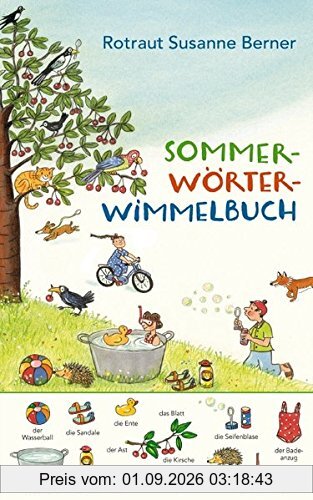 Sommer-Wörter-Wimmelbuch