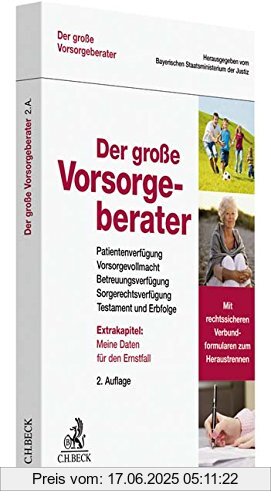 Binding : Taschenbuch, Edition : 2, Label : C.H.Beck, Publisher : C.H.Beck, medium : Taschenbuch, numberOfPages : 128, publicationDate : 2017-11-09, publishers : Bayerischen Staatsministerium der Justiz, languages : german, ISBN : 340671790X