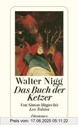 Binding : Taschenbuch, Edition : Neuausgabe., Label : Diogenes Verlag, Publisher : Diogenes Verlag, medium : Taschenbuch, numberOfPages : 608, publicationDate : 2011-02-22, authors : Walter Nigg, languages : german, ISBN : 325721460X