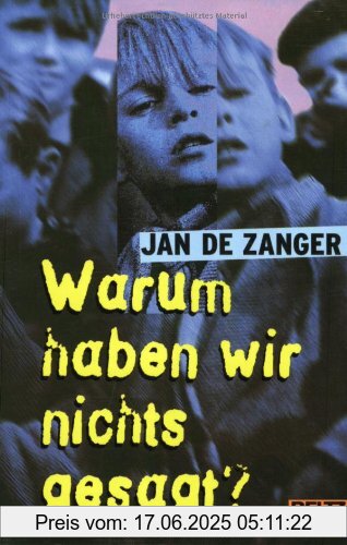 Binding : Taschenbuch, Edition : 3. Aufl., Label : Beltz & Gelberg, Publisher : Beltz & Gelberg, medium : Taschenbuch, numberOfPages : 192, publicationDate : 2012-06-12, authors : Jan de Zanger, translators : Rolf Erdorf, languages : german, ISBN : 340778807X