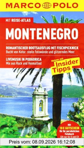 MARCO POLO Reiseführer Montenegro: Mit Reiseatlas. Reisen mit Insider-Tipps
