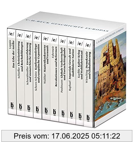 Binding : Taschenbuch, Edition : 1, Label : C.H.Beck, Publisher : C.H.Beck, medium : Taschenbuch, numberOfPages : 3200, publicationDate : 2022-09-15, authors : Andreas Fahrmeir, Hartmut Kaelble, Hartmut Leppin, Johannes Paulmann, Lutz Raphael, Rudolf Schieffer, Bernd Schneidmüller, Luise Schorn-Schütte, Gerrit Walther, Andreas Wirsching, ISBN : 3406793444