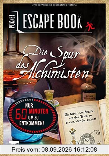 Pocket Escape Book (Escape Room, Escape Game): Die Spur des Alchimisten