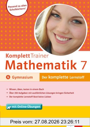 KomplettTrainer Mathematik 7. Klasse Gymnasium