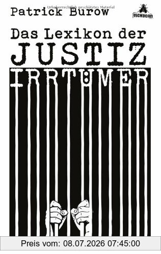 Patrick Burow Das Lexikon Der Justizirrtümer
