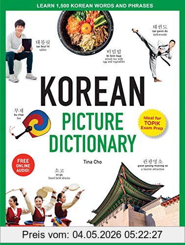 Tina Cho Korean Picture Dictionary