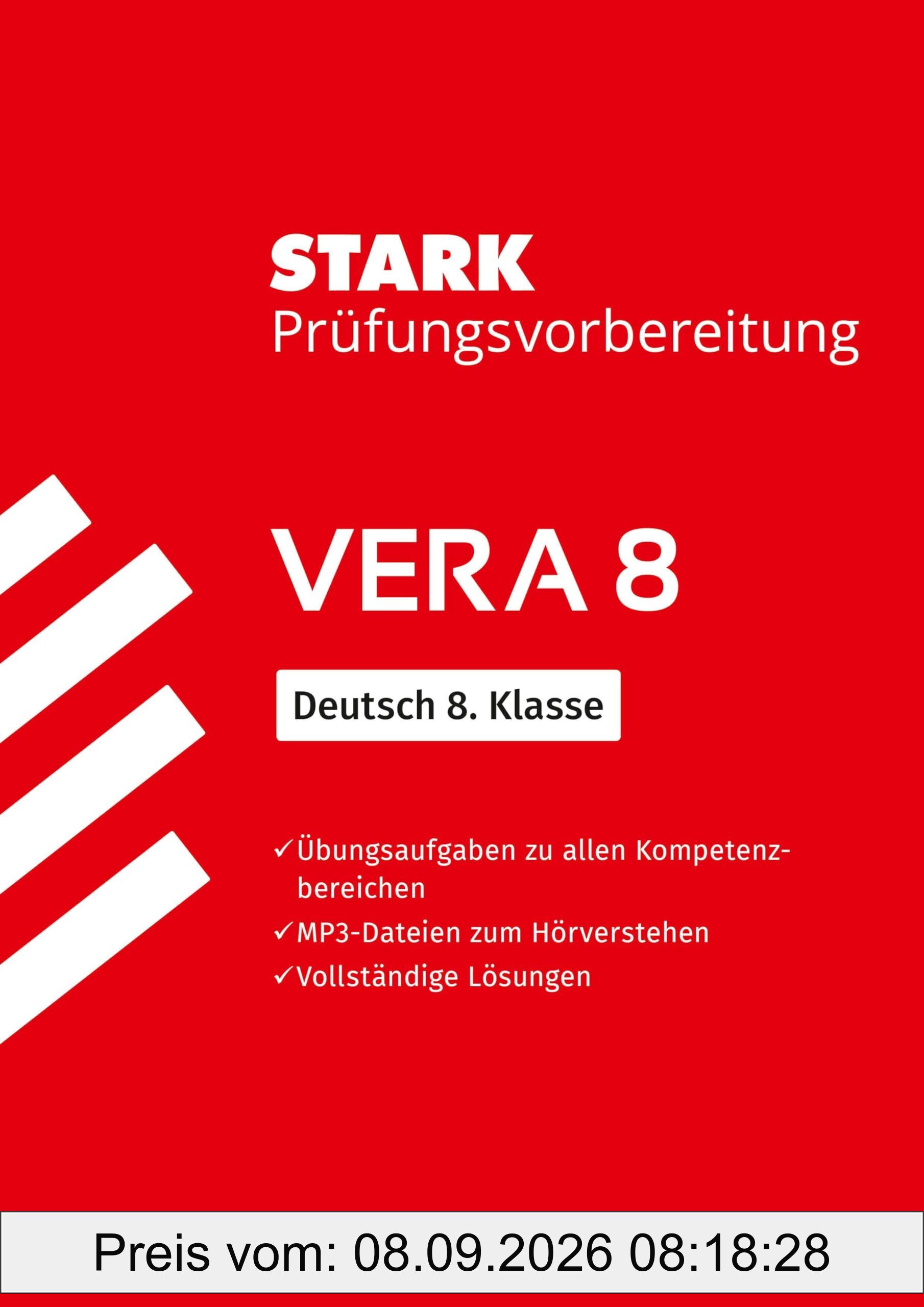 STARK Deutsch VERA 8 - Prüfungsvorbereitung (Zentrale Tests und Prüfungen)
